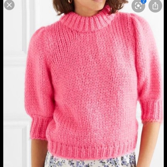 Ganni pink sweater, new without tags - Picture 3 of 6